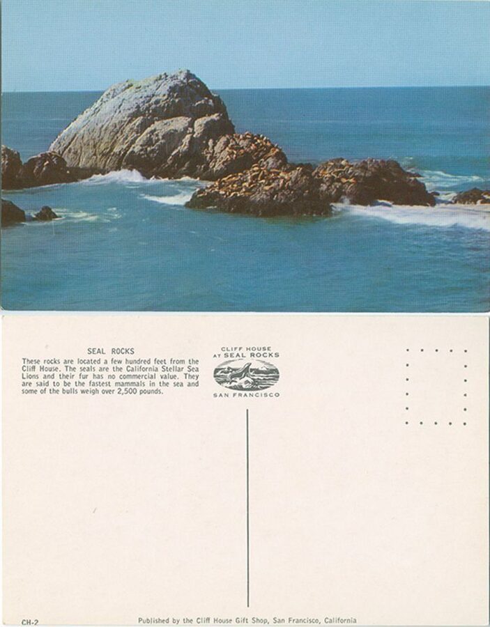 Postal de Seal Rocks, San Francisco